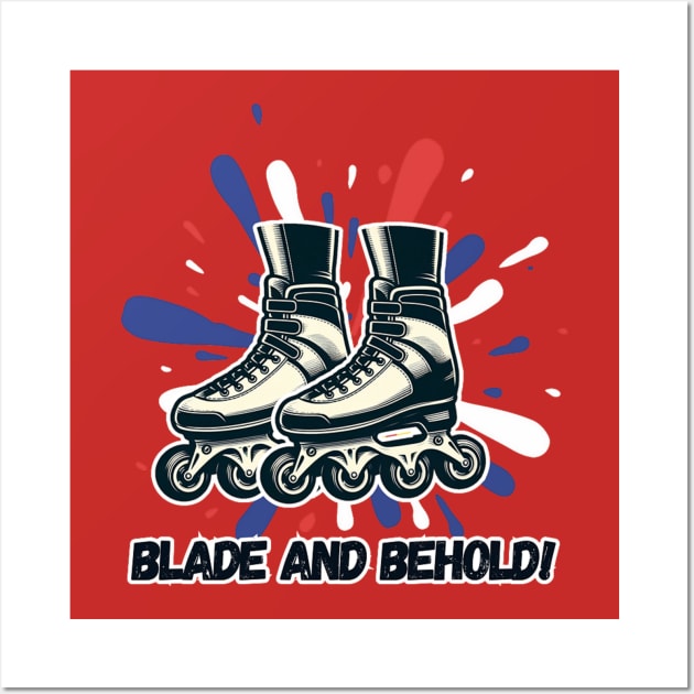 Blade and behold Wall Art by DShirt_Republic